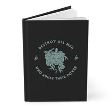 Load image into Gallery viewer, Medusa Destroy All Men Hardcover Journal