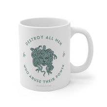 Load image into Gallery viewer, Medusa Destroy All Men Ceramic Mug