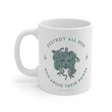 Load image into Gallery viewer, Medusa Destroy All Men Ceramic Mug