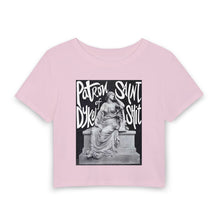 Load image into Gallery viewer, Sappho Patron Saint Cropped Baby Tee