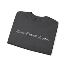 Load image into Gallery viewer, Deny Defend Depose Unisex Sweatshirt