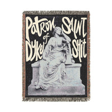 Load image into Gallery viewer, Sappho Patron Saint Woven Blanket