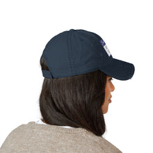 Load image into Gallery viewer, Embroidered Bible Belt Queers Distressed Dad Hat