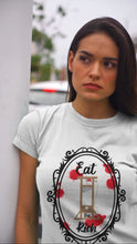 Load image into Gallery viewer, Eat the Rich Unisex Cotton Tee