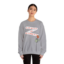 Load image into Gallery viewer, Pay Us Enough to Live Unisex Crewneck Sweatshirt