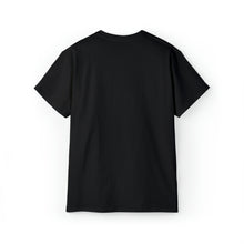 Load image into Gallery viewer, This photo shows the back of the black t-shirt that is just plain.