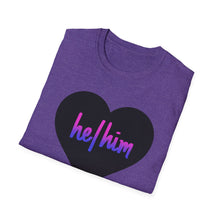 Load image into Gallery viewer, He / Him Pronoun Unisex T-Shirt