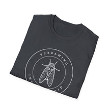 Load image into Gallery viewer, Screaming Into the Void Cicada Unisex T-Shirt