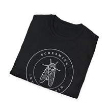 Load image into Gallery viewer, Screaming Into the Void Cicada Unisex T-Shirt