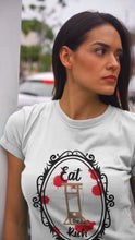 Load image into Gallery viewer, Eat the Rich Unisex Cotton Tee