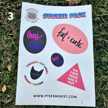 Load image into Gallery viewer, PTSFeminist Sticker Sheets