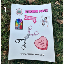 Load image into Gallery viewer, PTSFeminist Sticker Sheets