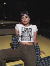 Load image into Gallery viewer, Sappho Patron Saint Cropped Baby Tee