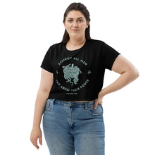 Load image into Gallery viewer, Medusa Destroy All Men Crop Tee