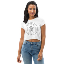 Load image into Gallery viewer, Screaming Into the Void Crop Tee
