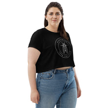 Load image into Gallery viewer, Screaming Into The Void Black Crop Tee
