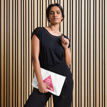 Load image into Gallery viewer, The First Pride Was A Riot Pink Triangle Crossbody Bag