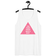 Load image into Gallery viewer, The First Pride Was a Riot Tank Top