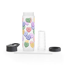 Load image into Gallery viewer, Love is a Verb Infuser Water Bottle
