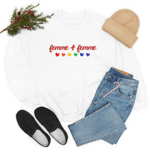 Load image into Gallery viewer, Femme 4 Femme Unisex Crewneck Sweatshirt
