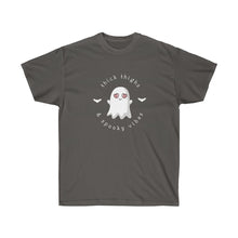 Load image into Gallery viewer, Thick Thighs Spooky Vibes Unisex Ultra Cotton Tee