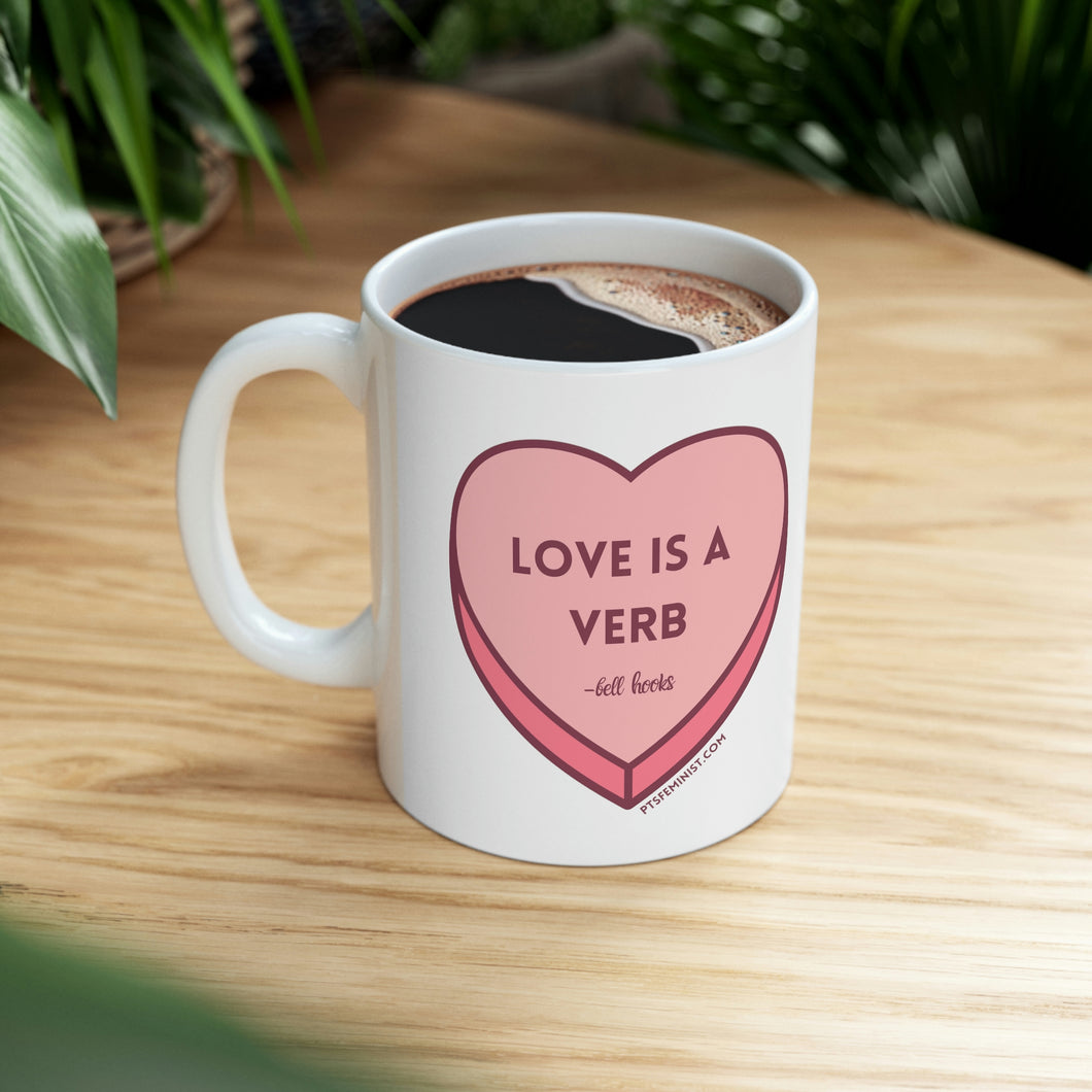 Love is a Verb Mug