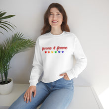 Load image into Gallery viewer, Femme 4 Femme Unisex Crewneck Sweatshirt