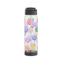 Load image into Gallery viewer, Love is a Verb Infuser Water Bottle