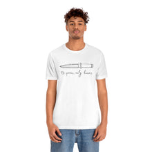 Load image into Gallery viewer, No Spoons Only Knives Unisex Tee