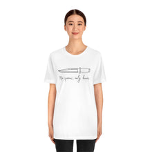 Load image into Gallery viewer, No Spoons Only Knives Unisex Tee