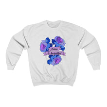 Load image into Gallery viewer, Trans is Beautiful Unisex Crewneck Sweatshirt