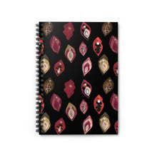 Load image into Gallery viewer, Vulva Collage Spiral Notebook - Ruled Line