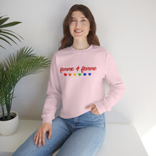 Load image into Gallery viewer, Femme 4 Femme Unisex Crewneck Sweatshirt