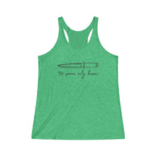 Load image into Gallery viewer, No Spoons Only Knives Femme Fit Racerback Tank