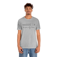 Load image into Gallery viewer, No Spoons Only Knives Unisex Tee