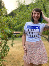 Load image into Gallery viewer, Bible Belt Queers Marquee Crop Top