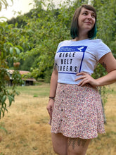 Load image into Gallery viewer, Bible Belt Queers Marquee Crop Top