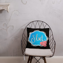Load image into Gallery viewer, Slut Doily Pillow