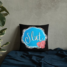 Load image into Gallery viewer, Slut Doily Pillow