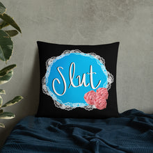 Load image into Gallery viewer, Slut Doily Pillow