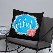Load image into Gallery viewer, Slut Doily Pillow