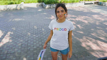 Load and play video in Gallery viewer, Queer Proud Unisex Tee