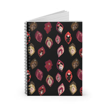 Load image into Gallery viewer, Vulva Collage Spiral Notebook - Ruled Line
