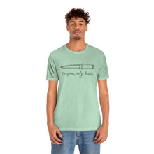 Load image into Gallery viewer, No Spoons Only Knives Unisex Tee