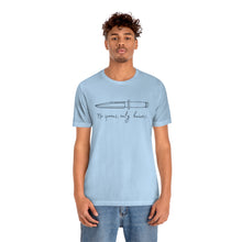 Load image into Gallery viewer, No Spoons Only Knives Unisex Tee