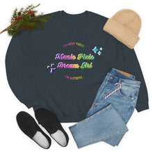 Load image into Gallery viewer, I’m Not Your Manic Pixie Dreamgirl I’m Autistic Unisex Crewneck Sweatshirt