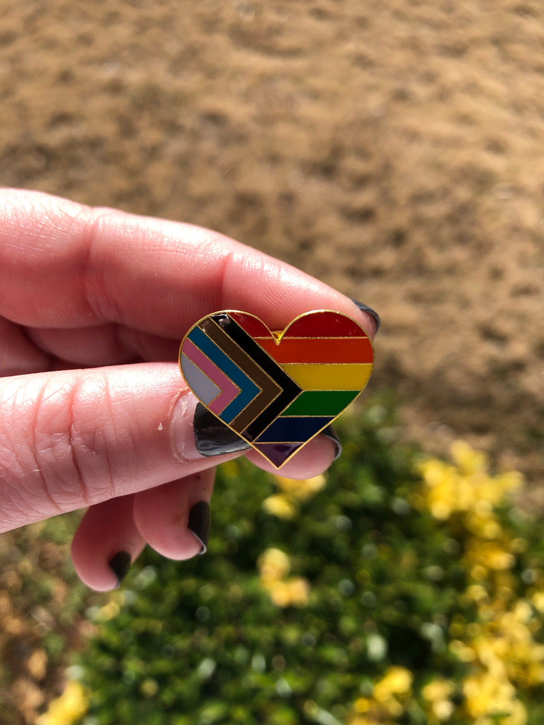 Intersectional Pride Pin