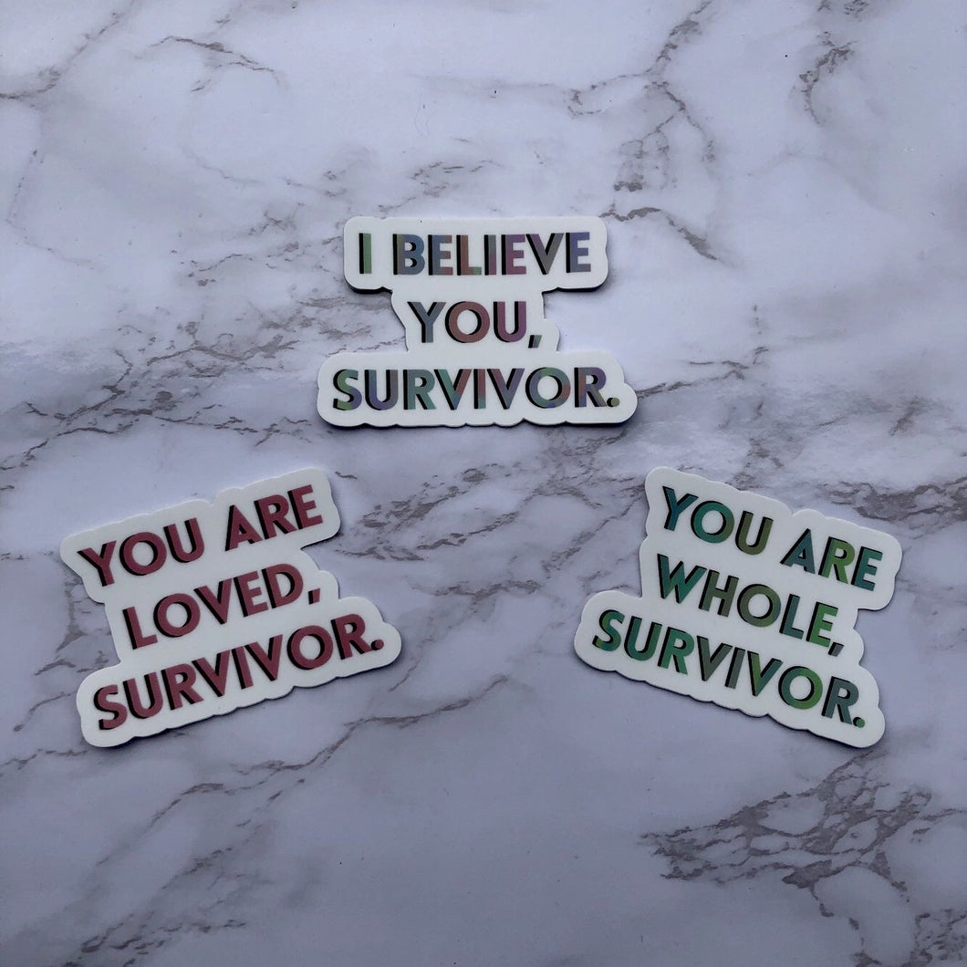 Survivor Reminder Sticker Pack