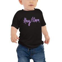 Load image into Gallery viewer, They/Them Baby Jersey Short Sleeve Tee