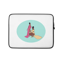 Load image into Gallery viewer, WAP Cardi B & Megan Thee Stallion Silhouette Laptop Sleeve